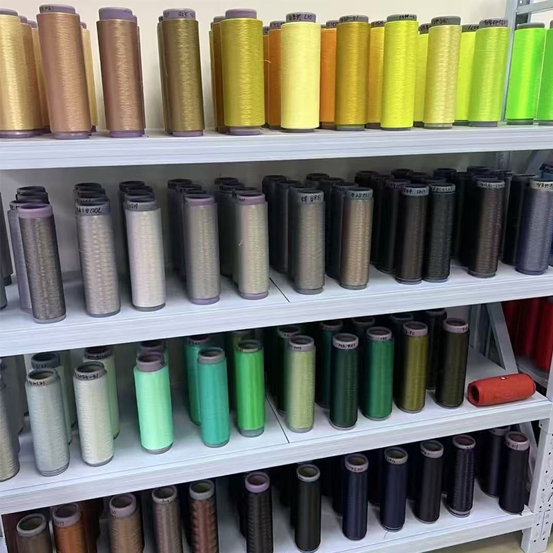 색깔의 무거운 메쉬 원사 dty