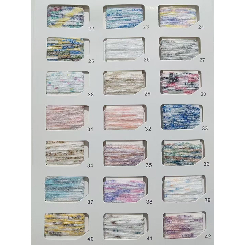 반 글 로스 폴리 에스테르 첸닐 원사 반 글 로스 폴리 에스테르 첸닐 원사